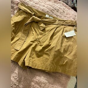 NWT A New Day Paperbag Shorts With Tie Belt
